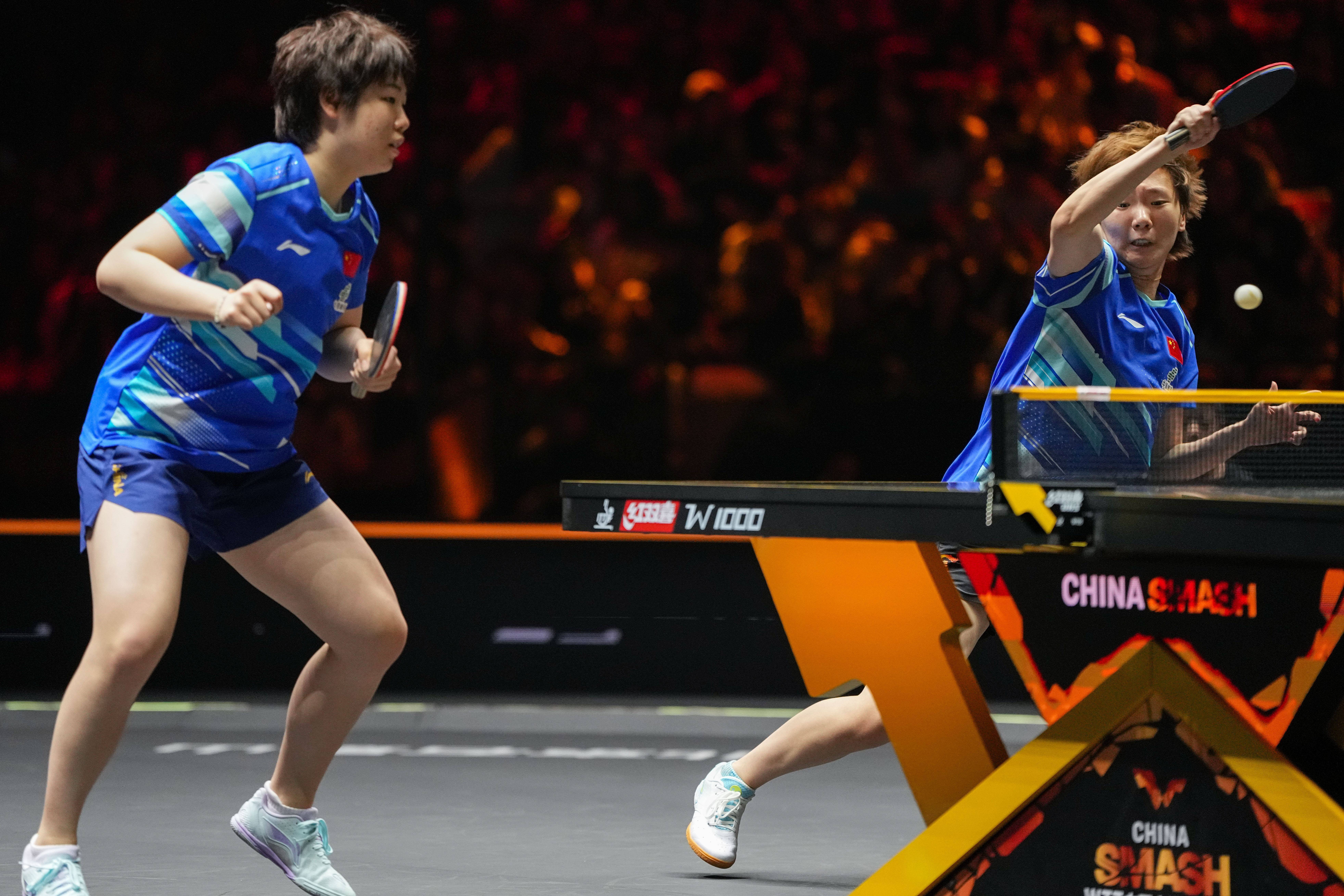 麻将糊了-(体育)乒乓球——WTT中(zhōng)国大(dà)满贯赛:蒯曼(màn)/王(wáng)曼(màn)昱(yù)晋级女双决赛