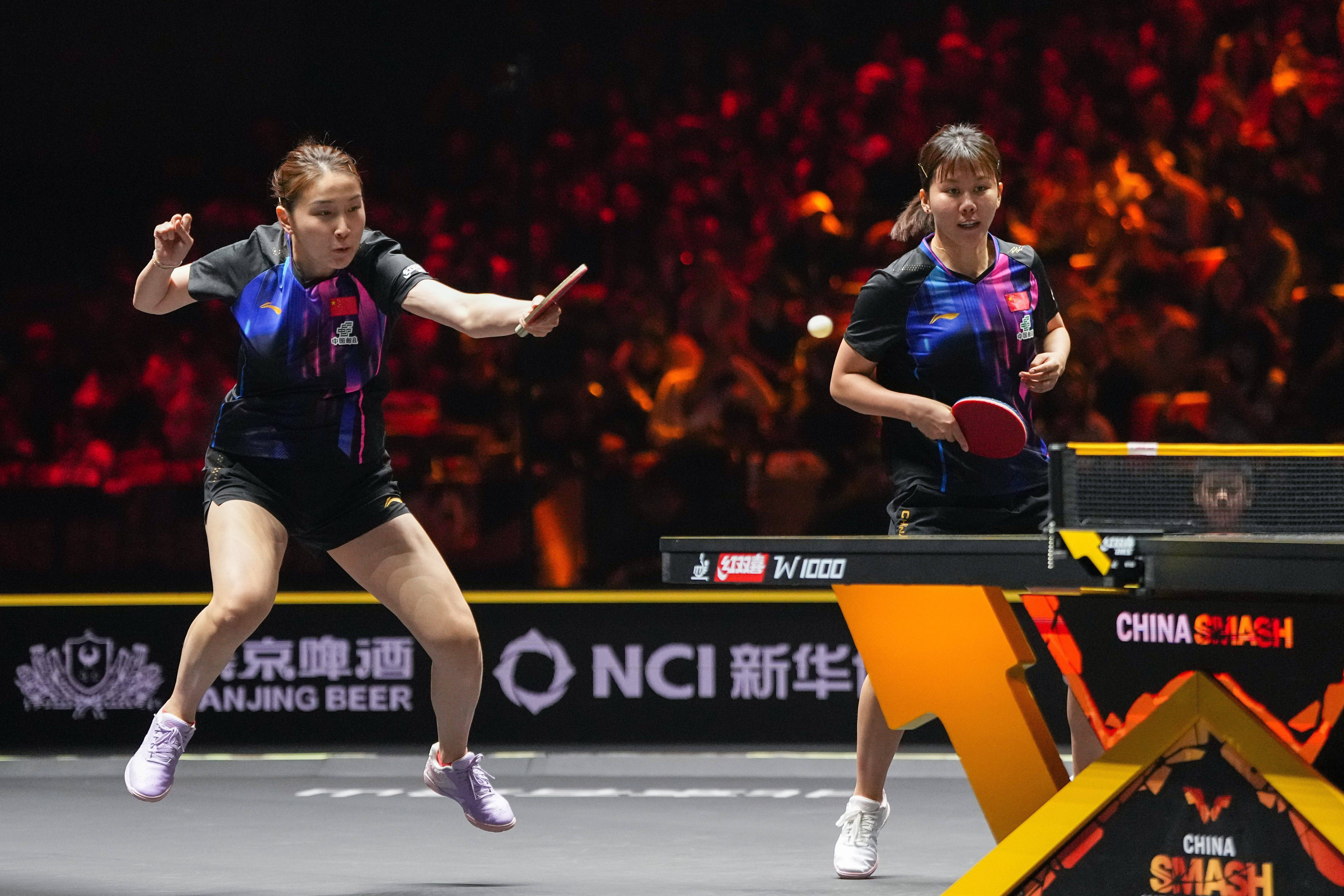 麻将糊了-(体育)乒乓球——WTT中(zhōng)国大(dà)满贯赛:蒯曼(màn)/王(wáng)曼(màn)昱(yù)晋级女双决赛