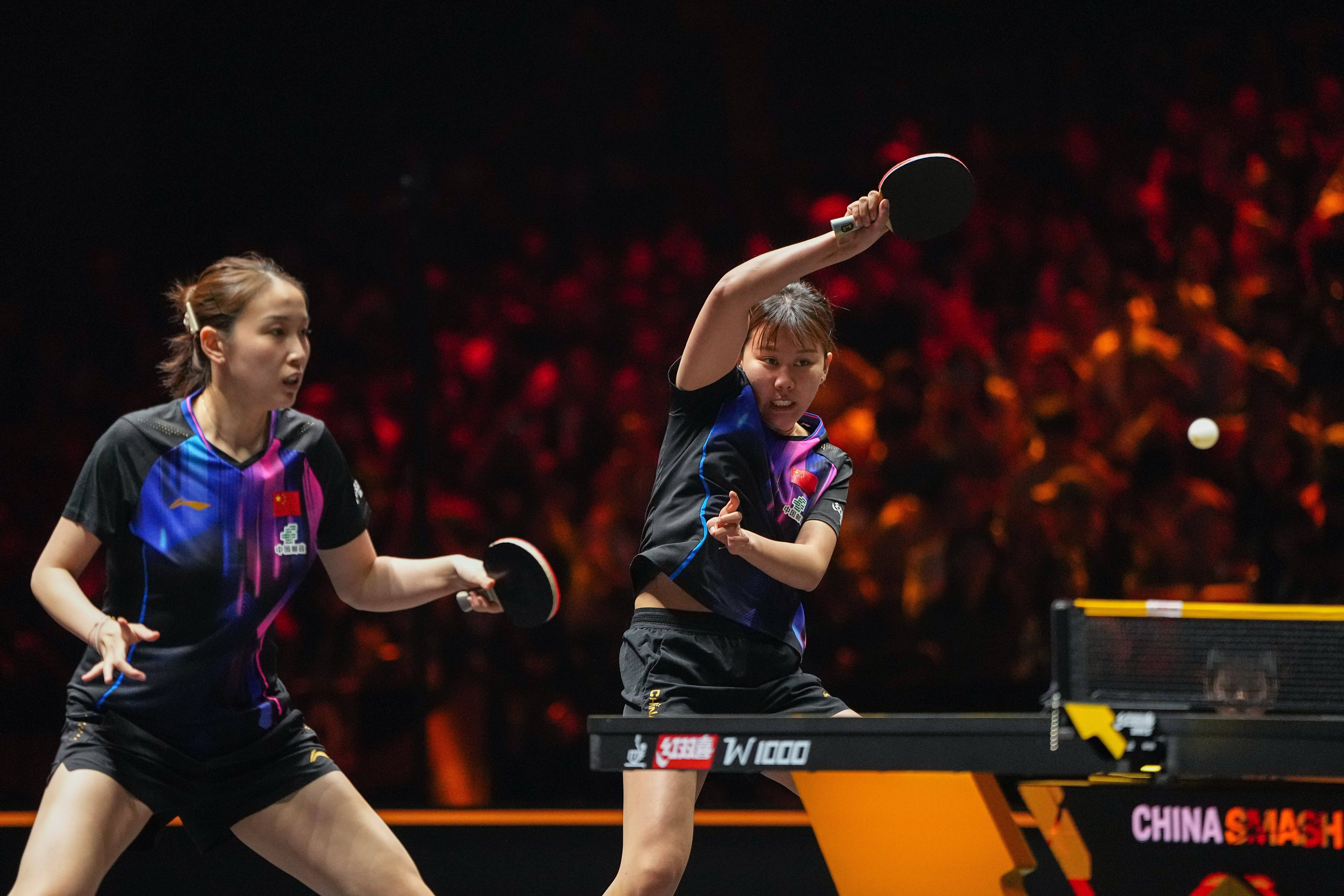 麻将糊了-(体育)乒乓球——WTT中(zhōng)国大(dà)满贯赛:蒯曼(màn)/王(wáng)曼(màn)昱(yù)晋级女双决赛