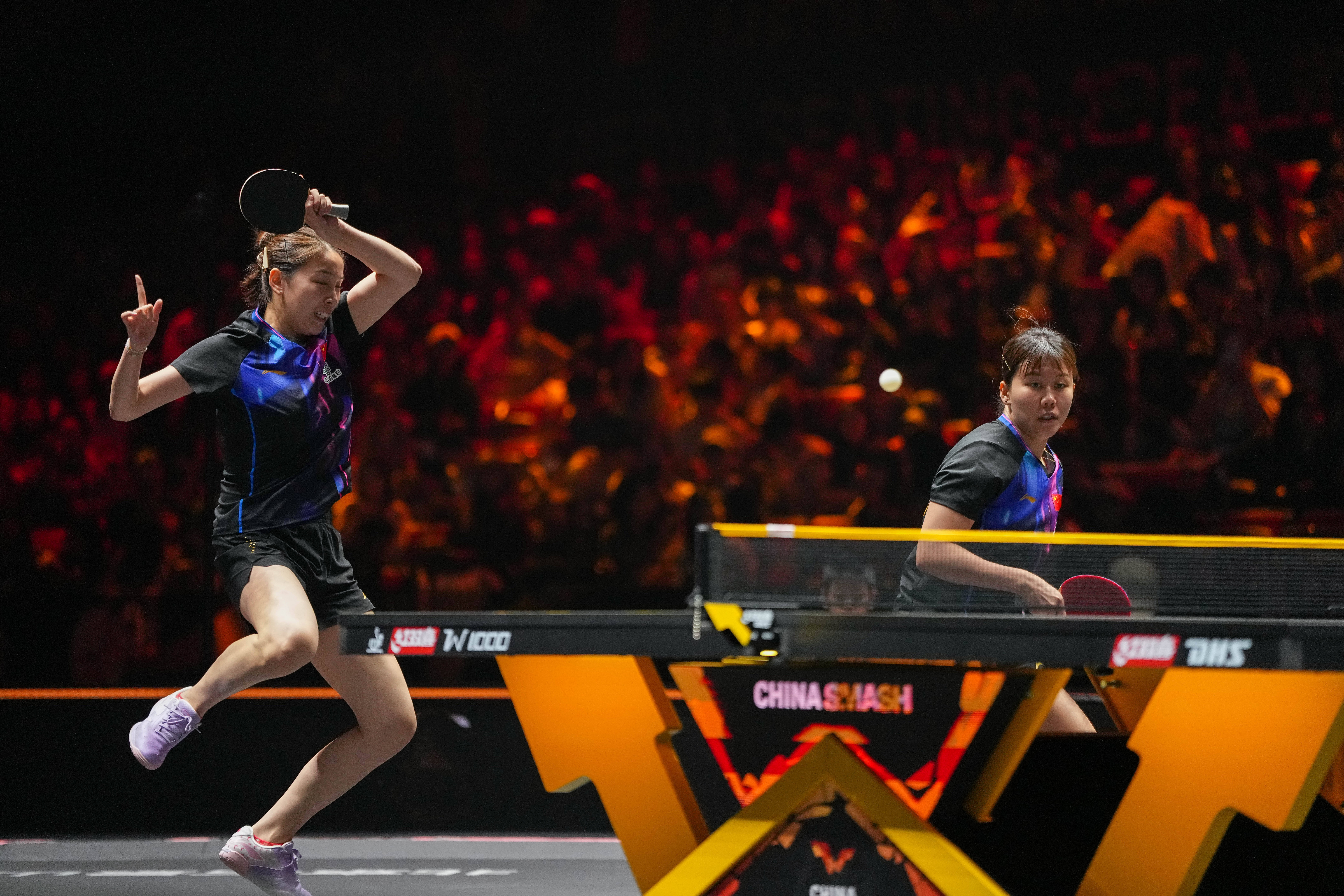 麻将糊了-(体育)乒乓球——WTT中(zhōng)国大(dà)满贯赛:蒯曼(màn)/王(wáng)曼(màn)昱(yù)晋级女双决赛