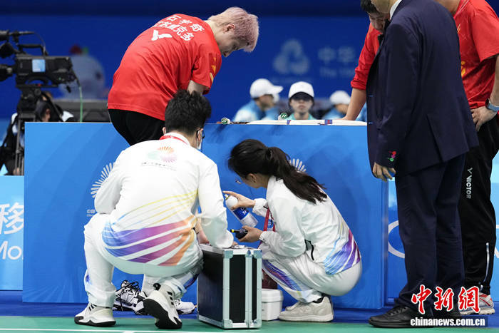 麻将胡了-(粤港(gǎng)澳全运会)羽毛球名将石宇奇退出十五运男子单打(dǎ)比賽(sài)